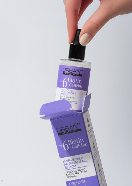 URBAN Care’den Saç Dökülmelerine Karşı, Hızlı Uzamaya Yardımcı Güçlü Formül: Expert No.6 Biotin & Caffeine Serum
