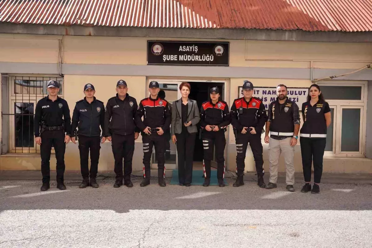 Tunceli’de İlk Kadın Asayiş Şube Müdürü Atandı
